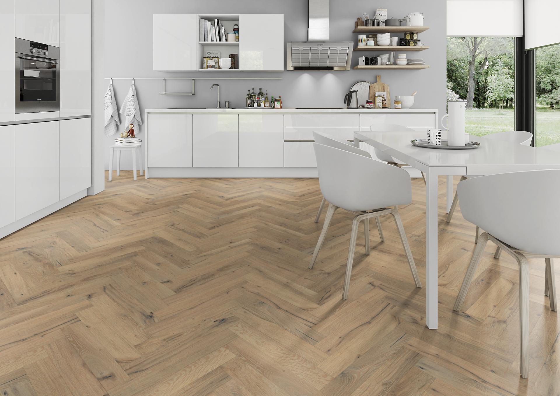 Sienna Florence Oak Herringbone - Image 3