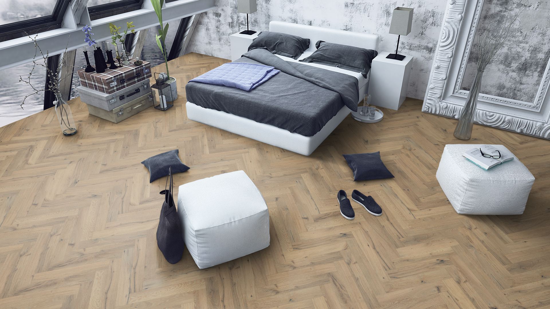 Sienna Florence Oak Herringbone - Image 4
