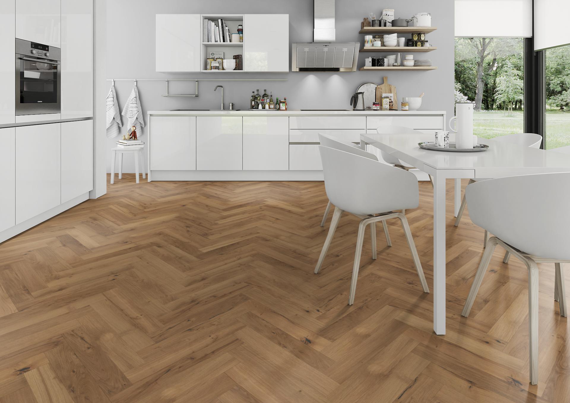 Sienna Sparta Oak Herringbone - Image 2