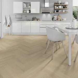 Lignum Core Linen Oak Herringbone LVT Dryback
