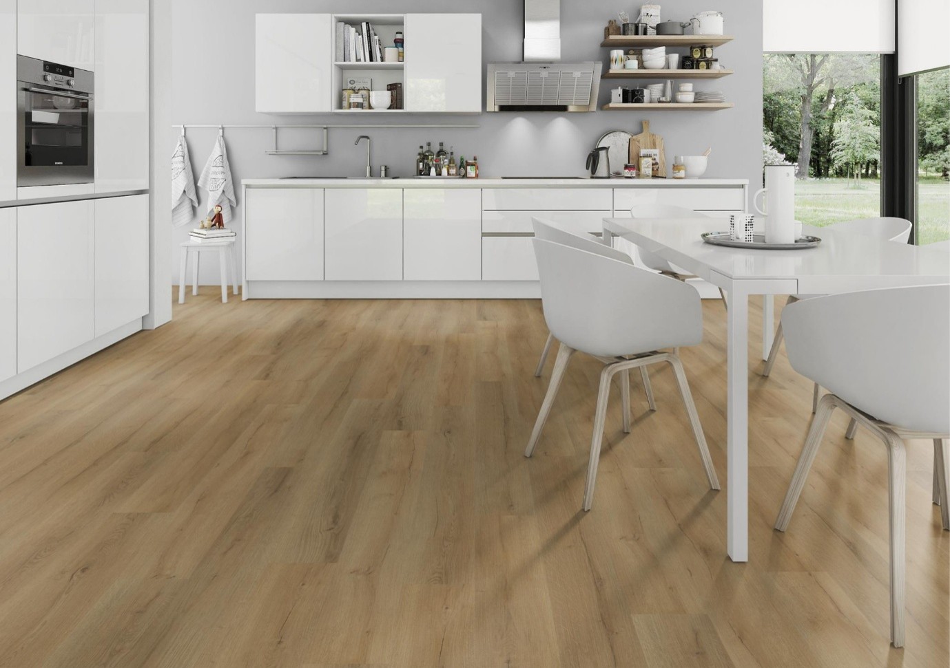 Lignum Core Barley Oak LVT Dryback 2,5mm stickdown Luxury Vinyl Tile - Image 2